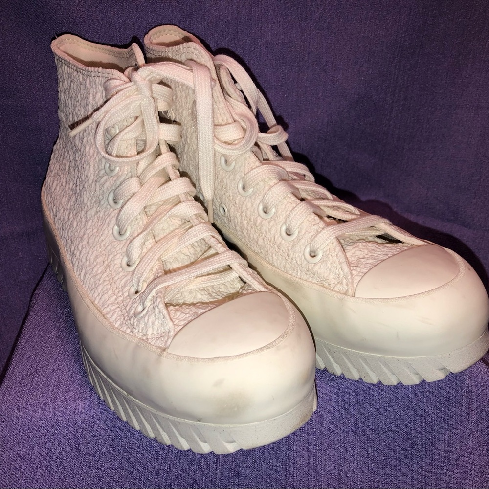 Converse Chuck Taylor All Star Lugged 2.0 Jacquard A00876C White Womens 9